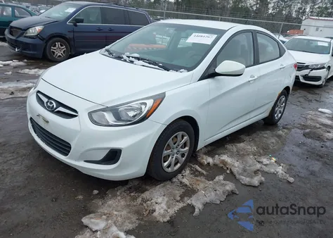 2013 Hyundai Accent Gls из США, поврежденный, VIN KMHCT4AE8DU529468